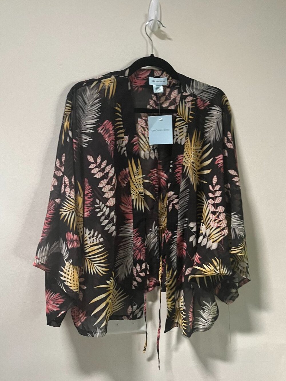 Orchid Row Floral Kimono
